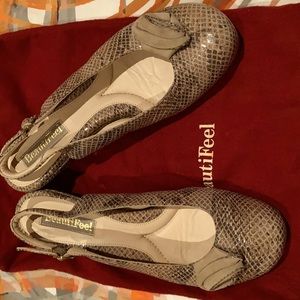 BeautiFeel sling back low heel